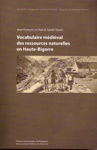 Couverture : Vocabulaire médiéval des ressources naturelles en Haute-Bigorre