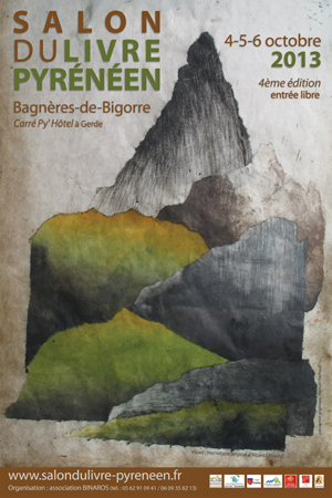 Affiche du Salon du Livre Pyrénéen 2013